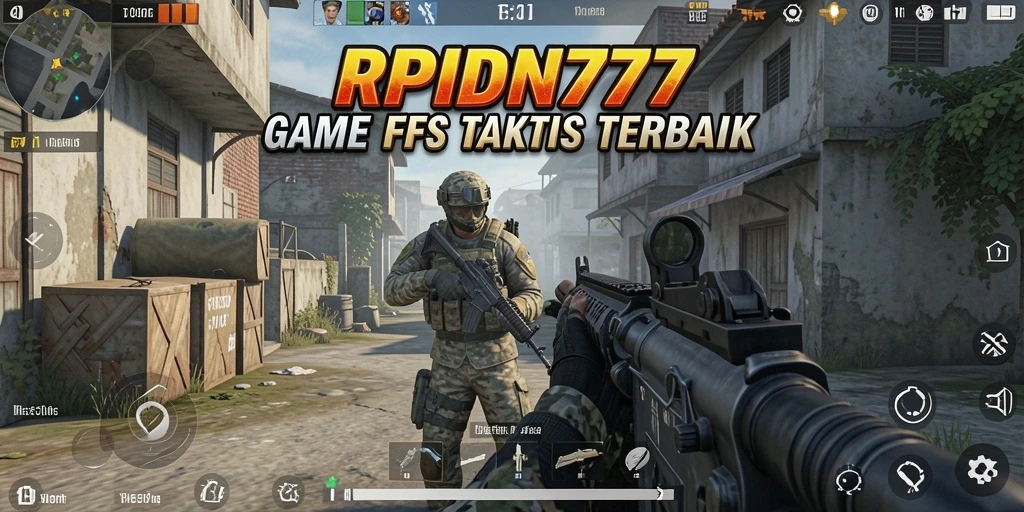 Screenshot gameplay RPIDN777 dengan aksi tempur intens dan grafis menawan.