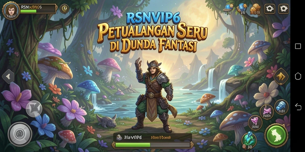 Tampilan gameplay petualangan yang mendebarkan di RSNVIP6.